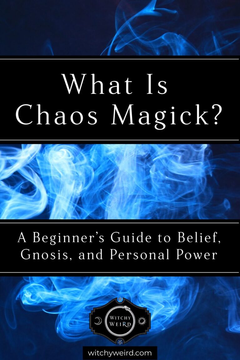 What Is Chaos Magick? A Beginner’s Guide to Belief, Gnosis, and Personal Power