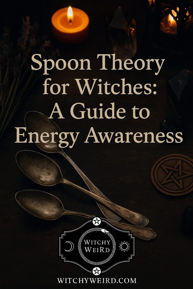 Spoon Theory for Witches: A Guide to Energy Awareness