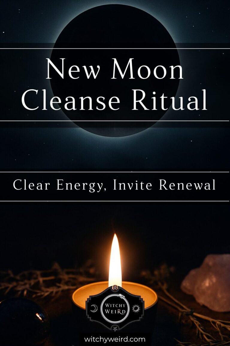 New Moon Cleanse Ritual: Clear Energy, Invite Renewal