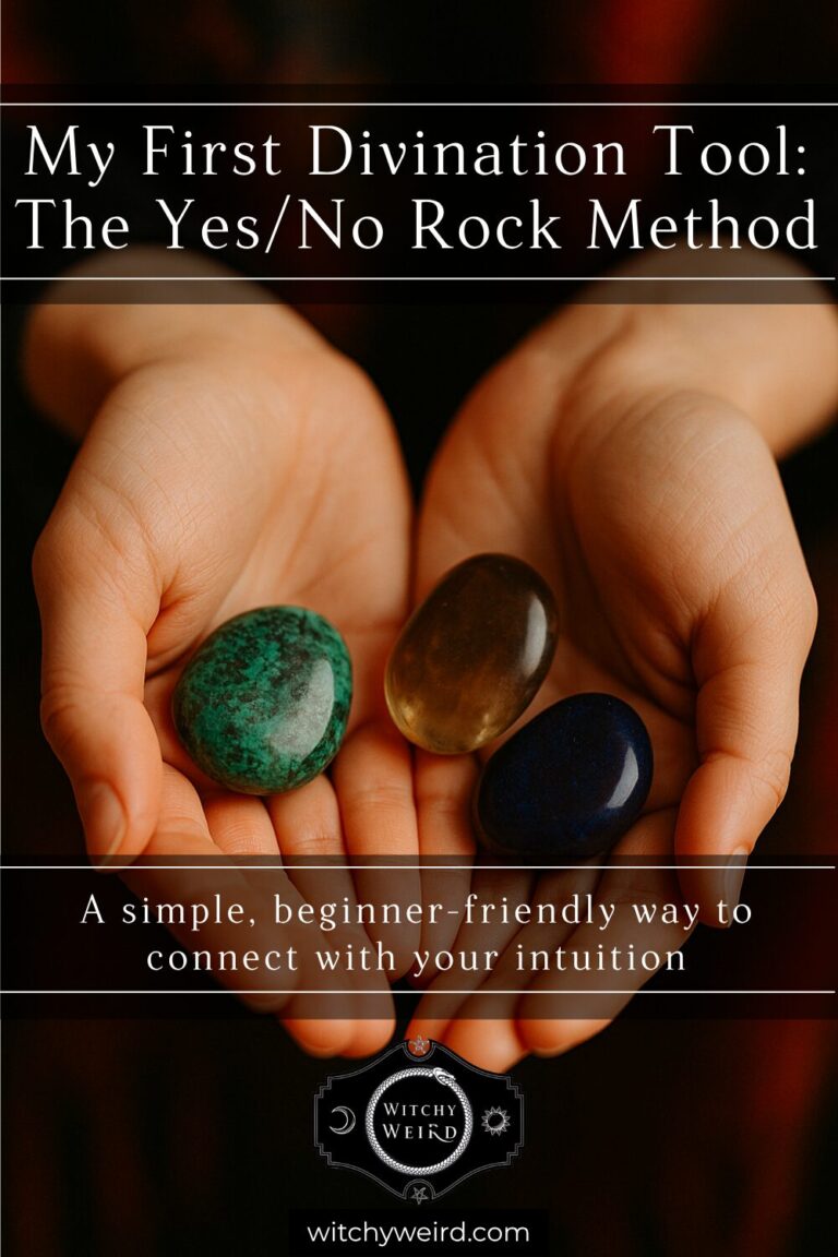 My First Method of Divination: The Yes/No Rock Method