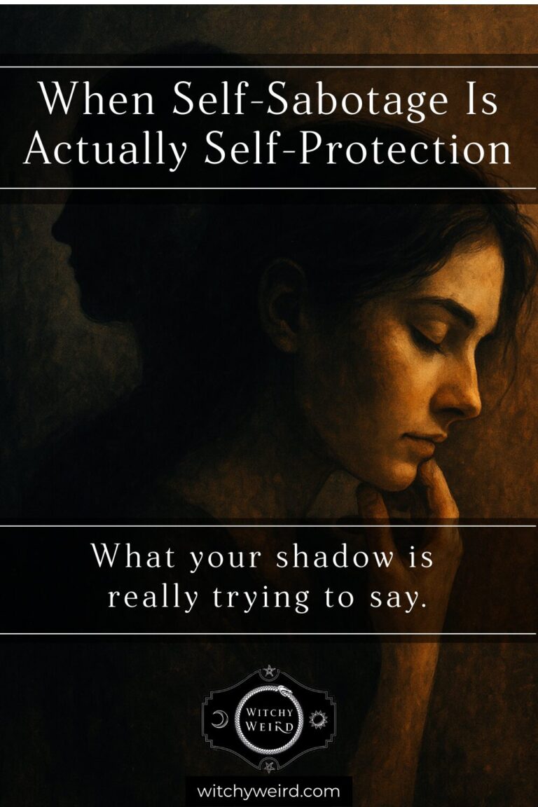 When Self-Sabotage Is Actually Self-Protection