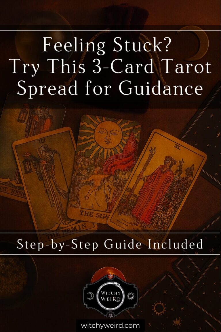 An Easy 3-Card Tarot Spread for Clarity & Direction